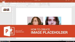 How To Create Image Placeholder In PowerPoint [upl. by O'Toole]