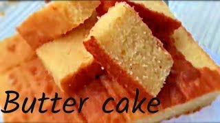 Super moist butter cake  A very easy recipe [upl. by Margherita]