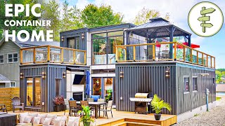 Container Homes Construction Process [upl. by Furie201]