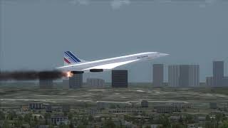 Concorde Crash Paris [upl. by Anastasius184]