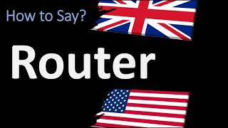 How to Pronounce Router CORRECTLY [upl. by Annahgiel699]