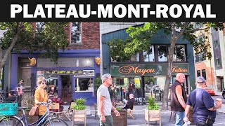 Montreals Most Famous Neighborhood  Le PlateauMontRoyal 2020 [upl. by Tanaka]