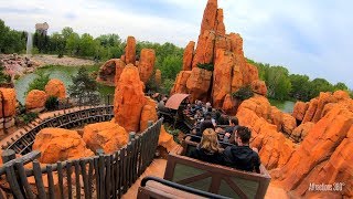 Paris  Big Thunder Mountain Coaster Ride  Disneyland Paris [upl. by Noreht]