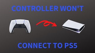 PS5 Controller Wont Connect  How to Fix [upl. by Concoff]