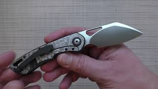 Нож WHIPPERSNAPPER Зимний хит 1920 от Olamic Cutlery [upl. by Tristam641]