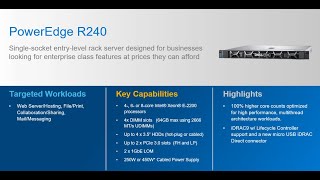 Dell EMC PowerEdge R240 Server OS Installation with RAID 1 Setup [upl. by Sivatnod507]