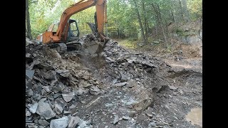 Digging out a quarry [upl. by Einahpet39]