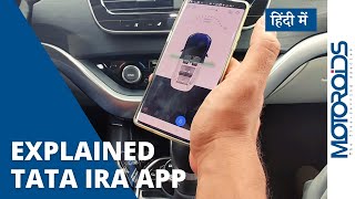 Tata IRA App Explained  Safari  All The Features Demoed  Motoroids [upl. by Carlton]