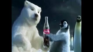 Coca Cola Polar Bears Christmas Party 2005 TV Commercial HD [upl. by Htomit636]