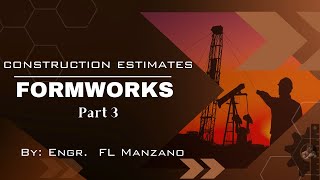 Construction Estimates Formworks Part 3 Column Formworks [upl. by Annaeg]