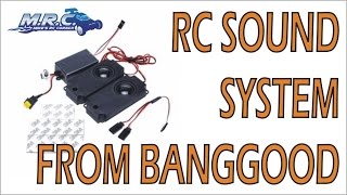 RC Sound System 34 from Banggood Demo EP87 [upl. by Yelreveb]