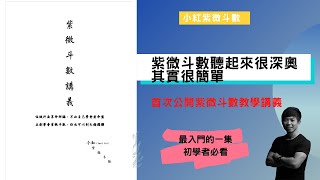 學紫微的第一堂課｜入門必看 【小紅紫微斗數】 [upl. by Elbys914]