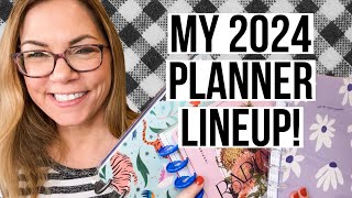 BIG CHANGES 🤯  My 2024 Planner Lineup [upl. by Ahseeyt]