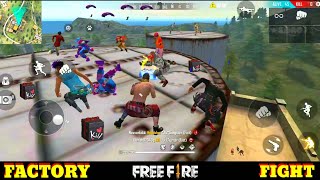 Garena free fire factory king  ff fist fight on factory roof  factory challenge gameplay  video t [upl. by Oraneg]