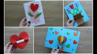 Kartki  Laurki na Dzień Mamy DIY  Easy Mothers Day Cards DIY [upl. by Einnel346]