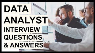 5 DATA ANALYST Interview Questions and TOP SCORING Answers [upl. by Kip]