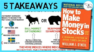 HOW TO MAKE MONEY IN STOCKS SUMMARY BY WILLIAM O’ NEIL [upl. by Odlabu727]