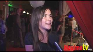 ISABELLE FUHRMAN Interview at 2009 Teen Choice Awards PreParty [upl. by Nytsud]