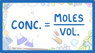 GCSE Chemistry  Moles Concentration amp Volume Calculations 29 [upl. by Kirsch]