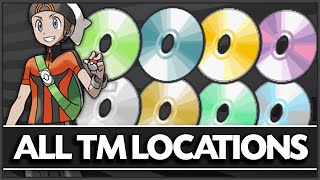 How amp Where to Get  All TM Locations in Pokemon Omega Ruby amp Alpha Sapphire [upl. by Akital]