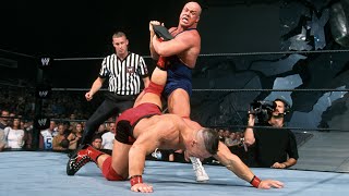 Kurt Angle vs John Cena SmackDown June 27 2002 [upl. by Kulda]