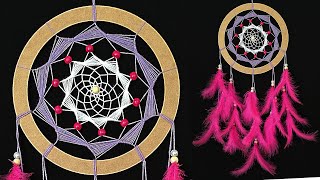 DIY como hacer un ATRAPASUEÑOS paso a paso  DIY Dreamcatcher [upl. by Krystle]