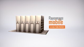 Rayonnage mobile pour archivage  Provost [upl. by Ikcir]