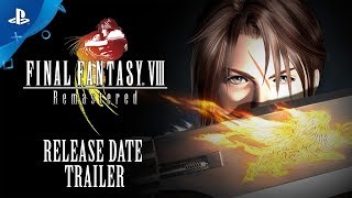 Final Fantasy VIII Remastered  Official Release Date Reveal Trailer  PS4 [upl. by Moriah]