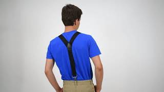 Trigger Snap Suspenders That Attach to Belt Loops [upl. by Theresina]