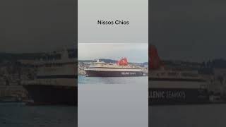 NISSOS CHIOS HELLENIC SEAWAYS [upl. by Alleon]