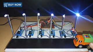 Smart Street Light Using Arduino  Auto Intensity Control Of Street Light [upl. by Schuster]