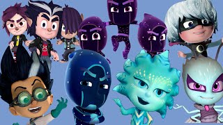 Pj Masks All Villains  Part 1 [upl. by Pulcheria719]