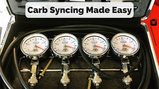 Carb Syncing How to Fine Tune Your Carburetors [upl. by Ronyar]