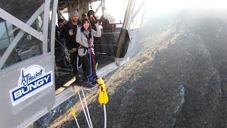 NEVIS BUNGY JUMP  NEW ZEALAND [upl. by Ermey]