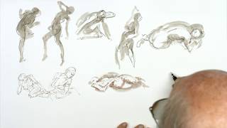 Timed Model Drawing Session 5  Instructor Glenn Vilppu [upl. by Berenice190]