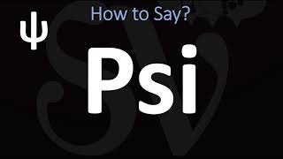 How to Pronounce Psi CORRECTLY  ψ Greek Alphabet Pronunciation [upl. by Scarito]