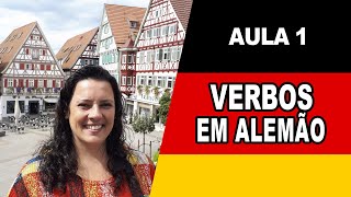 Verbos em alemão  Aula 1  Verbo WOHNEN  Andréia Bohn [upl. by Aicak]