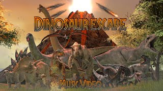 SFMJurassic World Dinosaur Escape  By Mattel Action Official SFM Video [upl. by Ahsinawt]