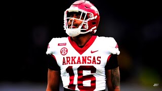 Arkansas WR Treylon Burks 2021 Highlights ᴴᴰ [upl. by Imeon295]