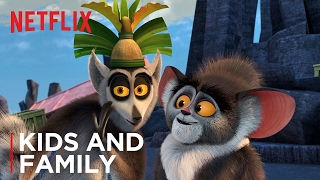 All Hail King Julien  Teaser UK amp Ireland  Netflix [upl. by Suaeddaht]