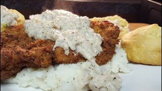 CHICKEN FRIED CHICKEN BEST CRUST EVER [upl. by Jdavie894]