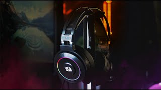 Redragon Lamia 2 H320 71 RGB Gaming Headset Unboxing [upl. by Alyam]