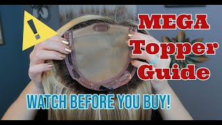 Mega Topper Guide for Female Hair Loss [upl. by Nnaeitak]