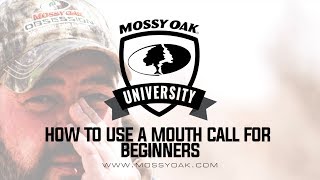 How to Use a Mouth Turkey Call for Beginners [upl. by Cosimo]