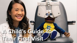 A Childs Guide To Their First Eye Exam  Leroy Visits The Eye Doctor [upl. by Nollaf]