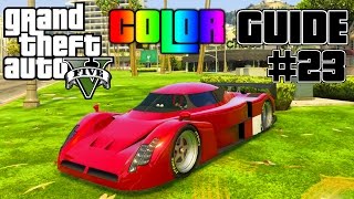 GTA V  Ultimate Color Guide 23  Annis RE7B Best Color Combinations [upl. by Ayekram]