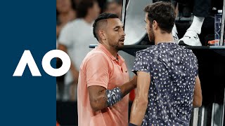 Nick Kyrgios vs Karen Khachanov  Extended Highlights R3  Australian Open 2020 [upl. by Oiratno]