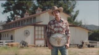 Geico cowboy belt buckle commerical 2018 [upl. by Irpak832]