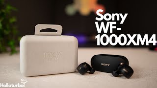 Sony WF 1000XM4 UNBOXING AND SETUP [upl. by Enimsay]