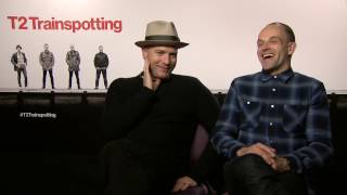 Interview Ewan McGregor amp Jonny Lee Miller on quotT2 Trainspottingquot [upl. by Retloc867]